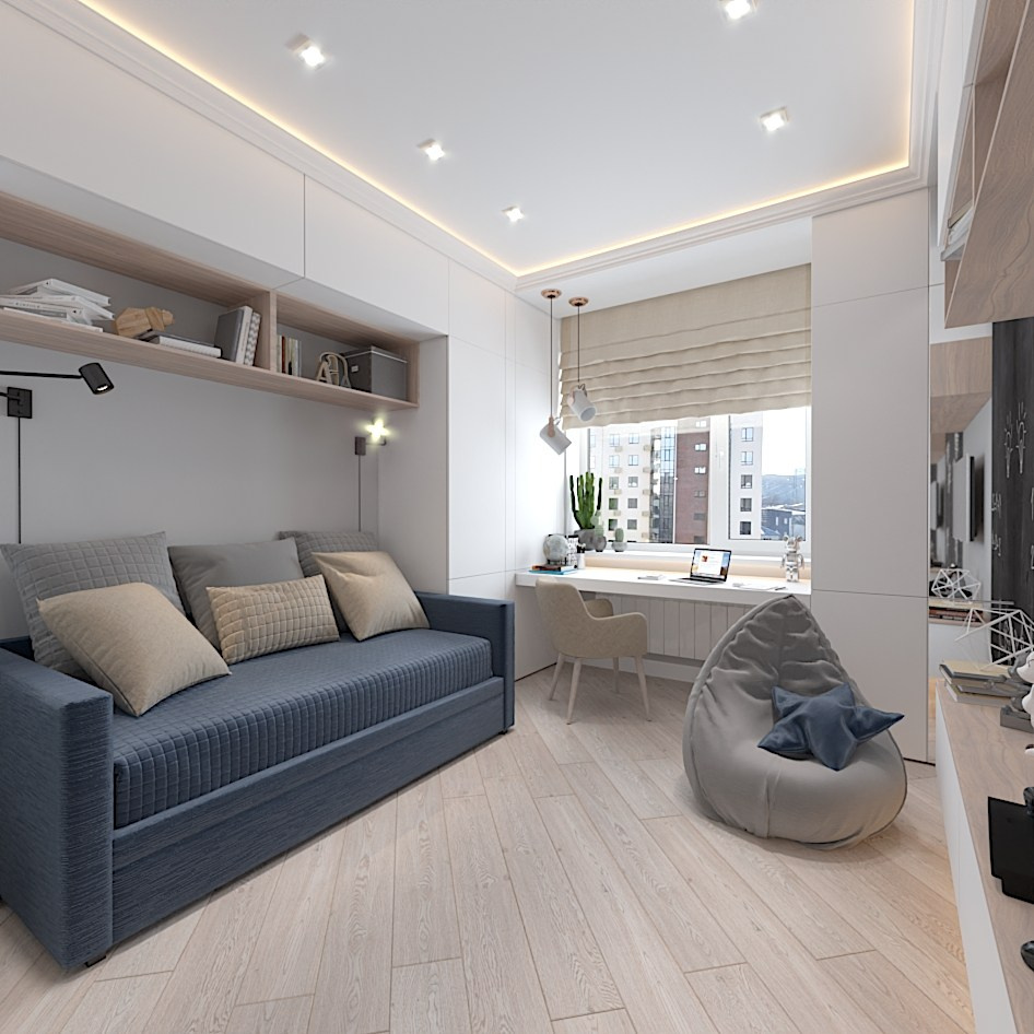 Комната мальчика. Студия дизайна FishkaRom в Краснодаре и по всей России