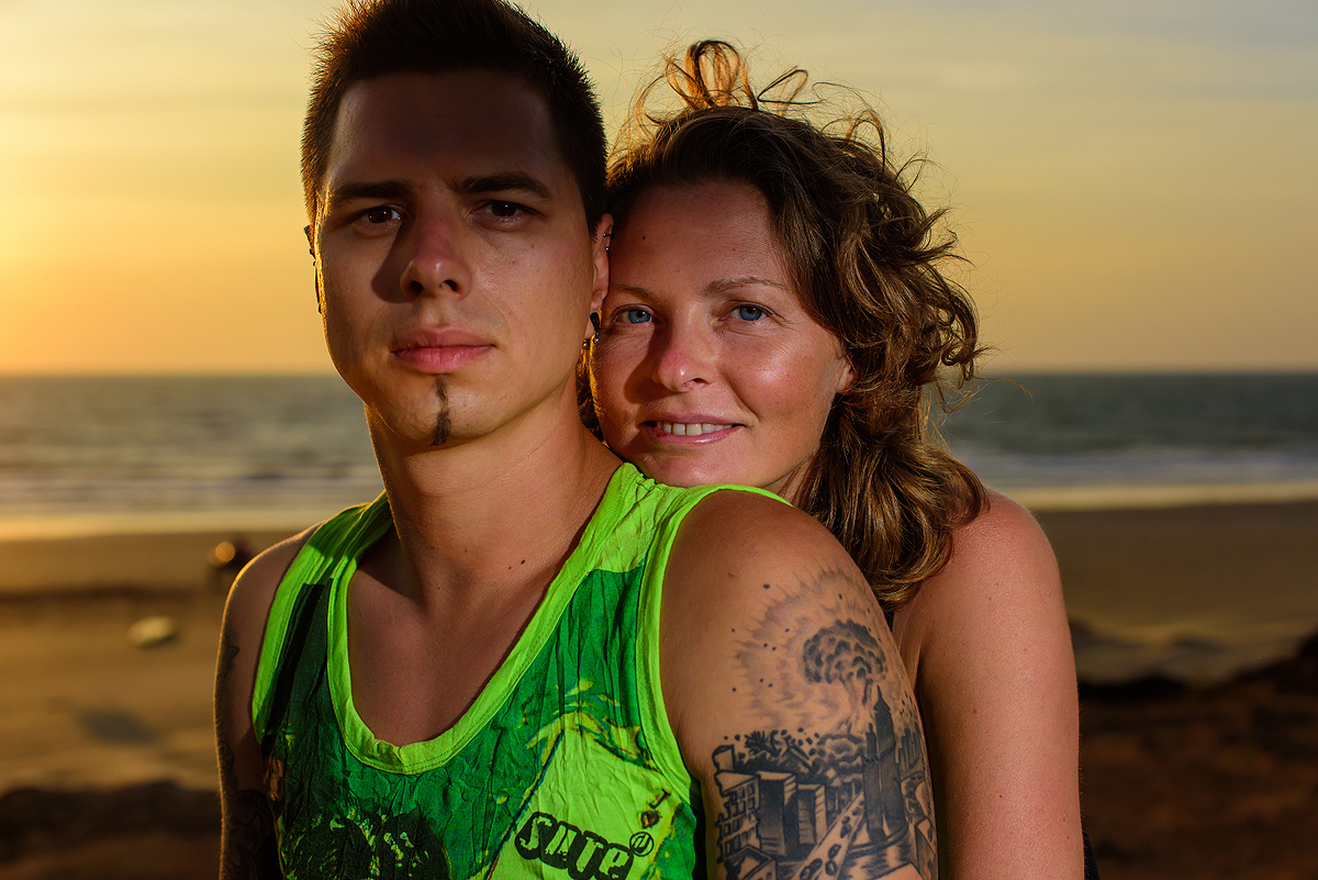 Тоня и Илья в ГОА. Свадебный и семейный фотограф в Новосибирске Александр Счастный