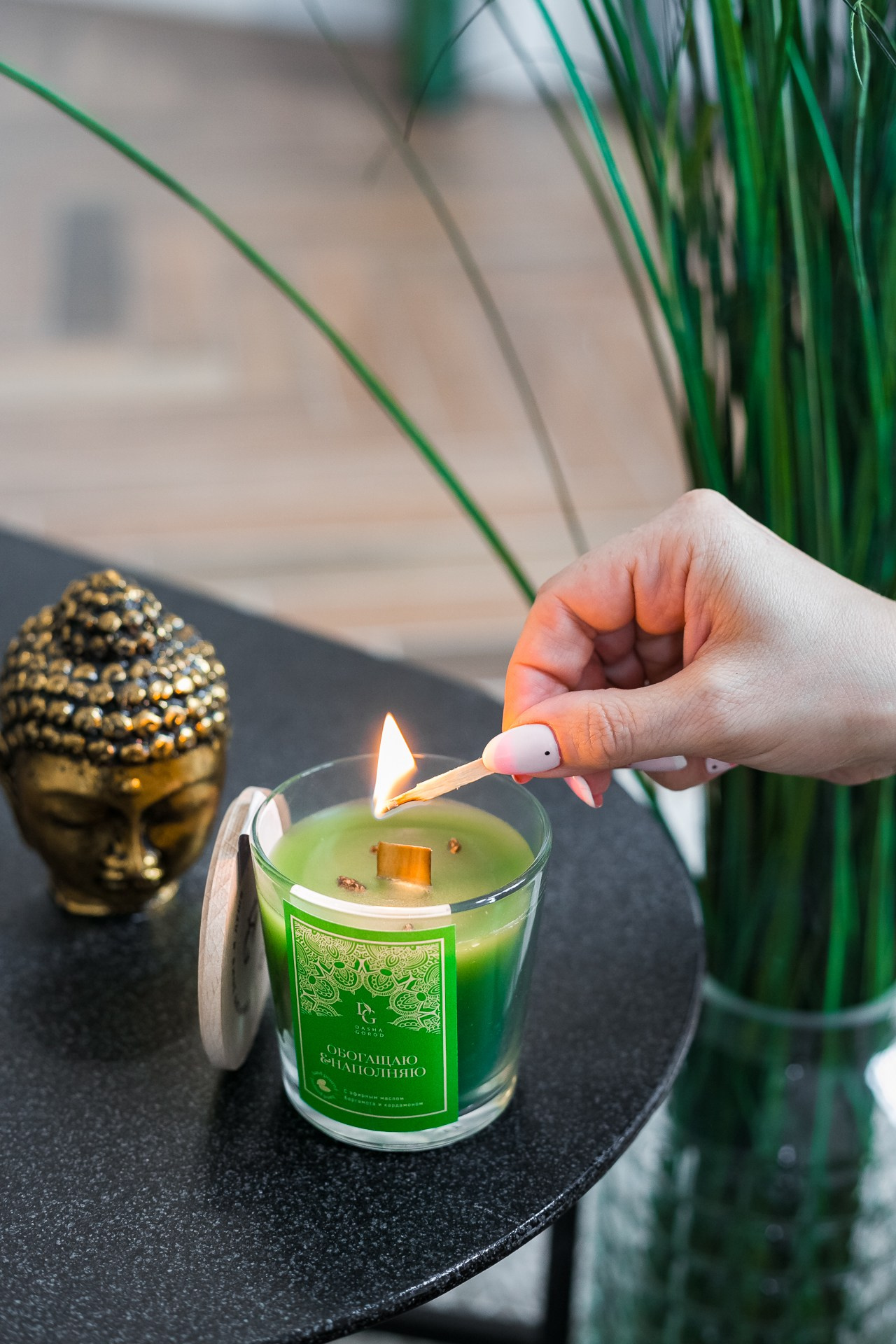 Свечи «Dasha Gorod». Фотограф Александра Иванова