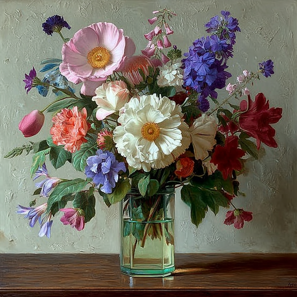 ЦВЕТЫ. Художник Дмитрий Рыжиков