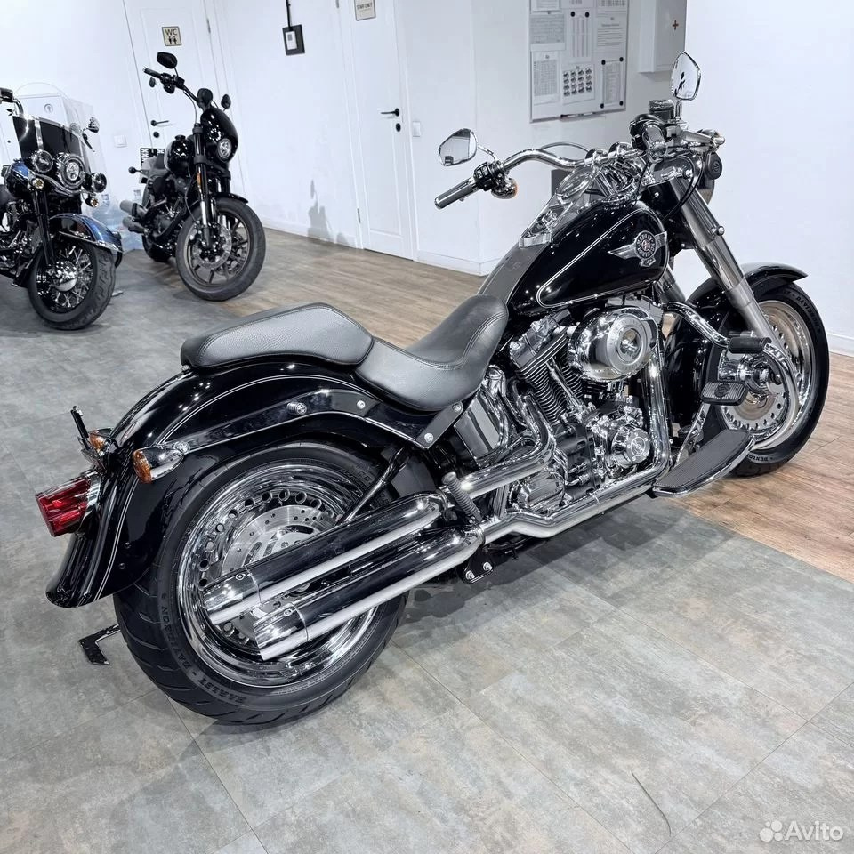 2014 Fat Boy АВS Vivid Вlаck Chromе Еdition. Hello Davidson, Москва. Только хорошие мотоциклы…