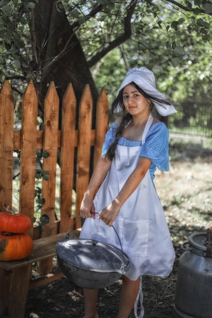 «Золушка, или жизнь в деревне». Семейный детский фотограф Краснодарский край Оксана Колос