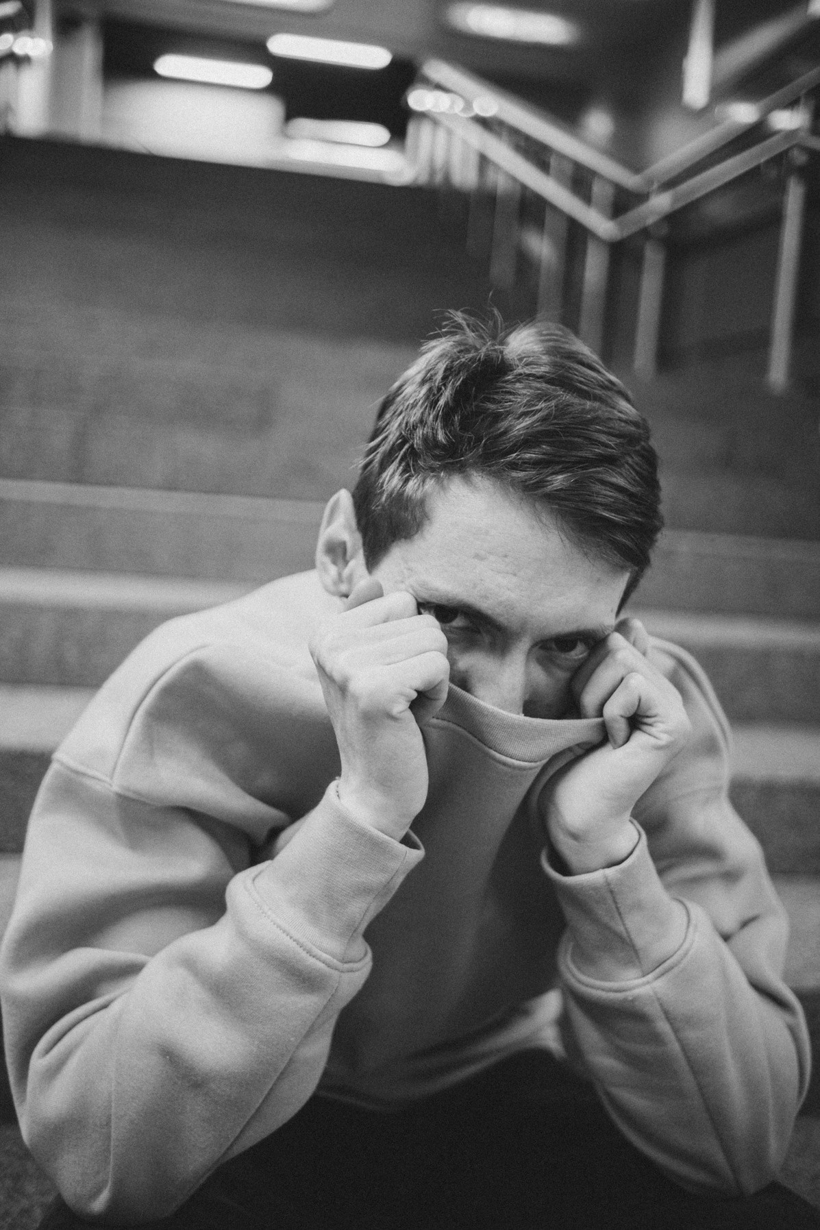 Прогулка — мужской портрет в стиле lifestyle. Фотограф в Санкт-Петербурге