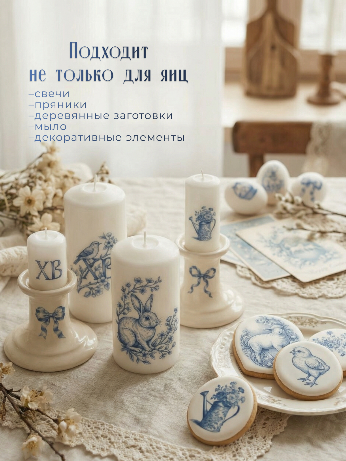 Инфографика | карточка товара | Товары для Пасхи. Графический дизайнер AI в Москве Валерия Кос