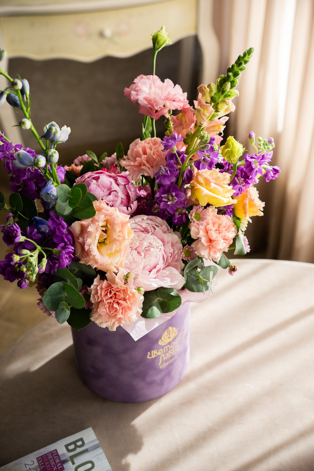 Контент для «Цветочной лавки». Фотограф в Екатеринбурге Яна Круташова