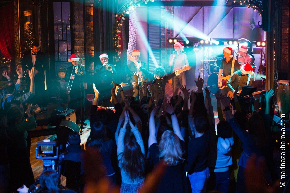 Вечерний Ургант Съемки передачи «Вечерний Ургант» 14 декабря 2012 года. Марина Захарова — Фотограф. Москва / Marina Zakharova — Photographer