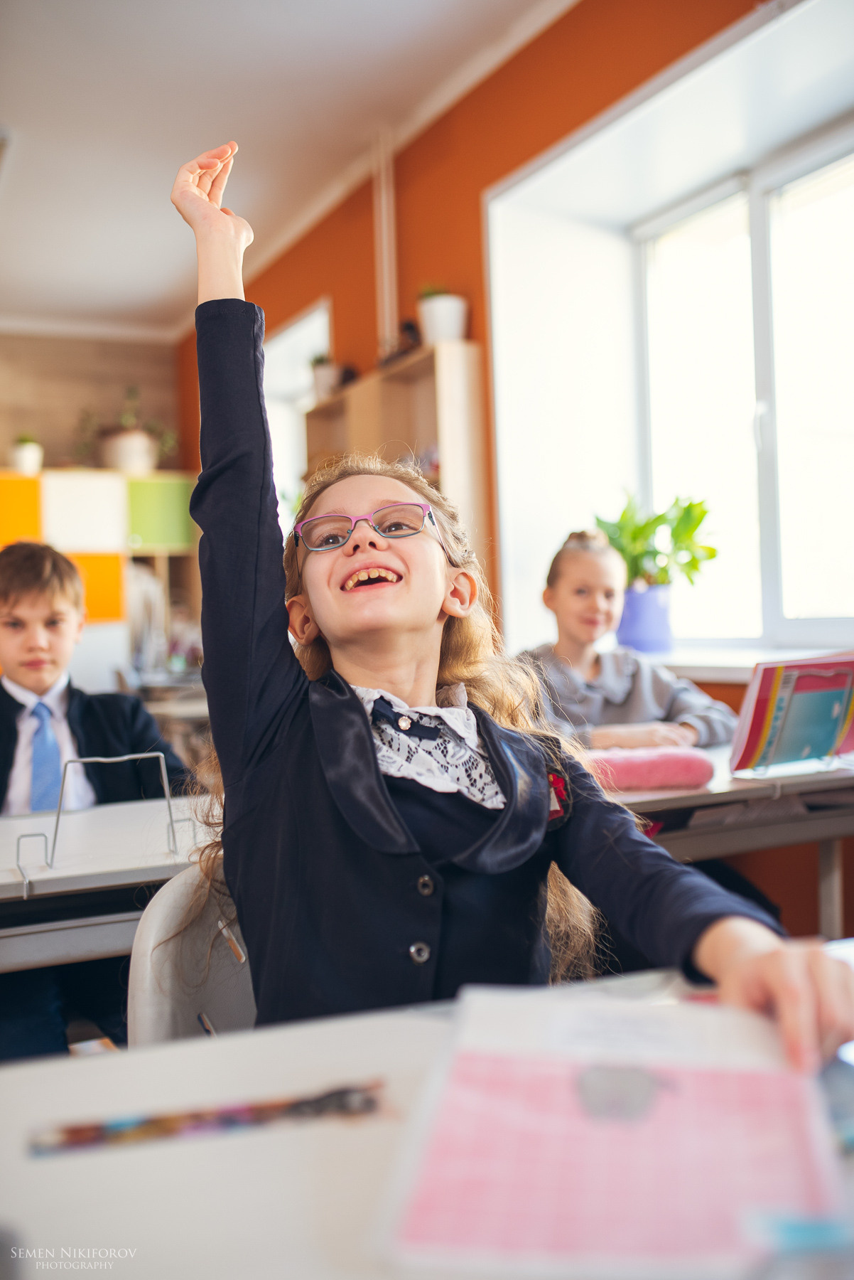 Как проходит съемка в 4х классах. Выпускные альбомы и фотосъемка в Красноярске