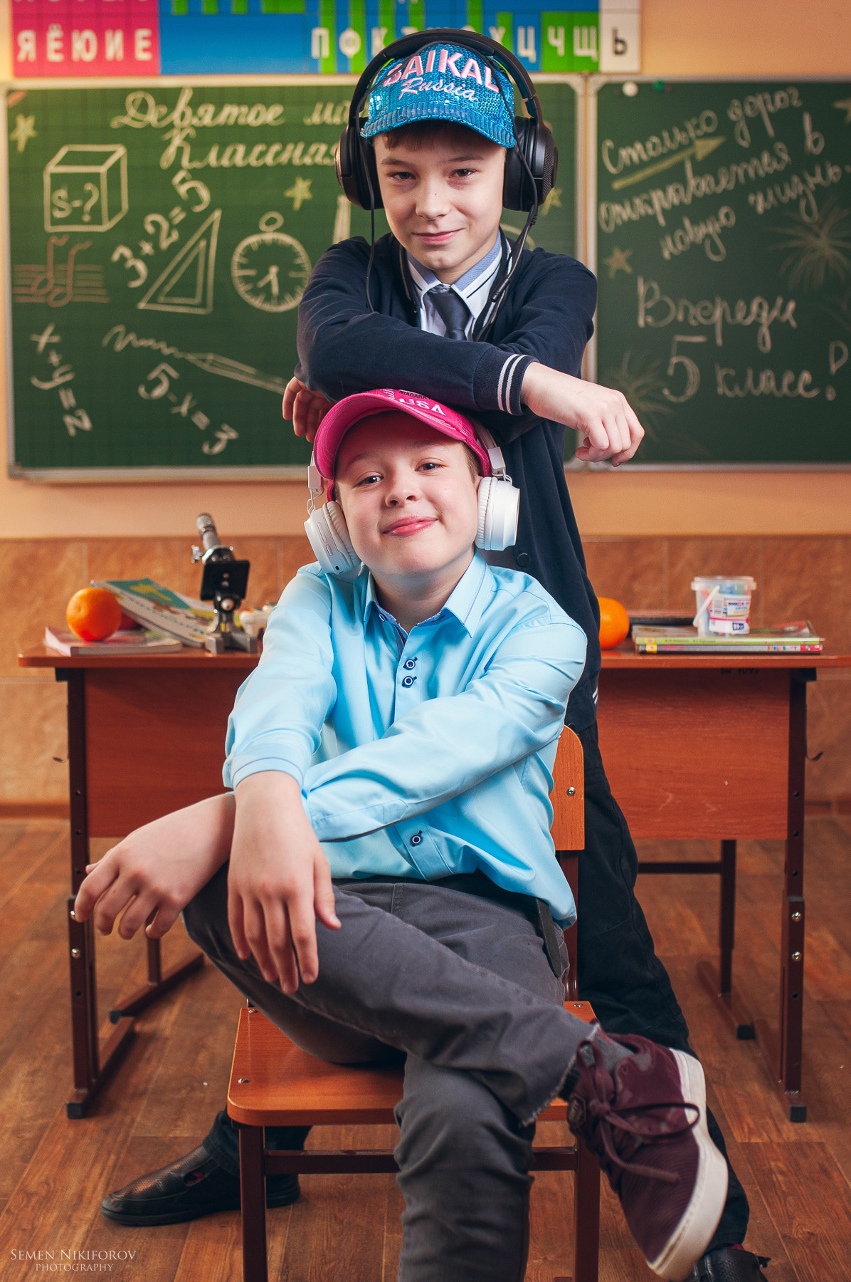 Как проходит съемка в 4х классах. Выпускные альбомы и фотосъемка в Красноярске