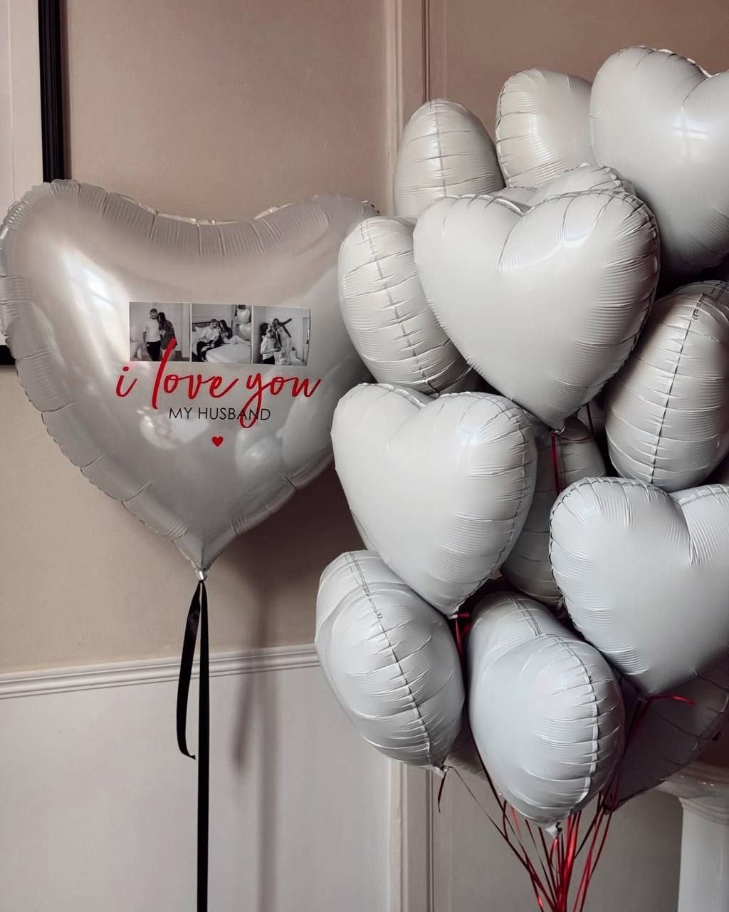 For her. Balloons and decorations in Serbia. Delivery 24/7
