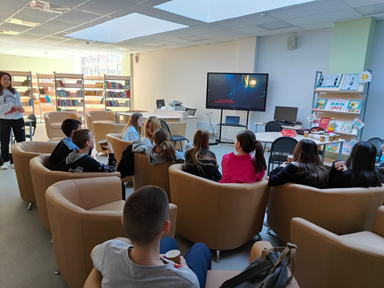 Вечер "Патриотическое кино" в Женсовете Домодедово