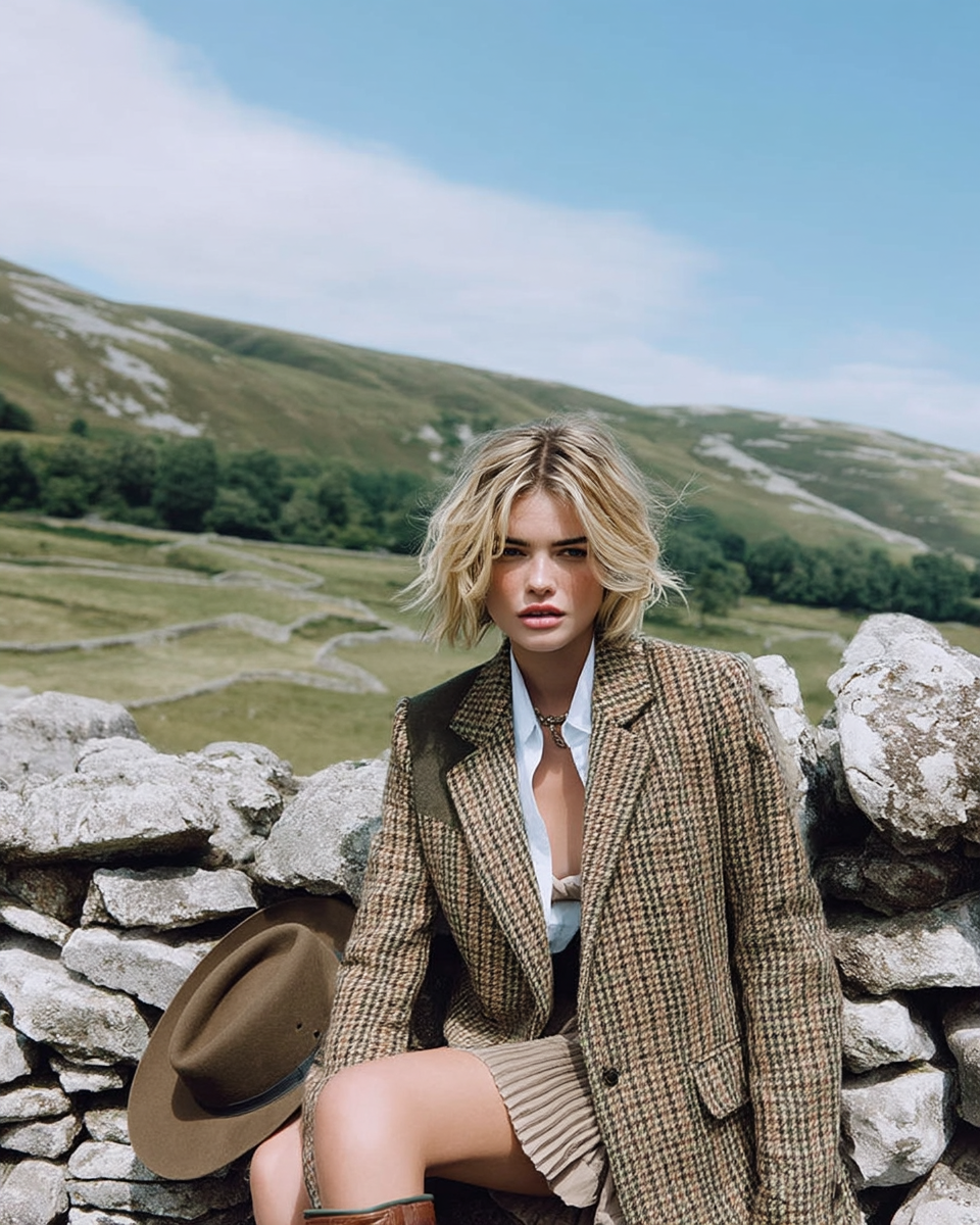 Творческий проект по внедрению реального товара для бренда Holland Cooper. Ekaterina Kiral — Visual Branding & AI Creation