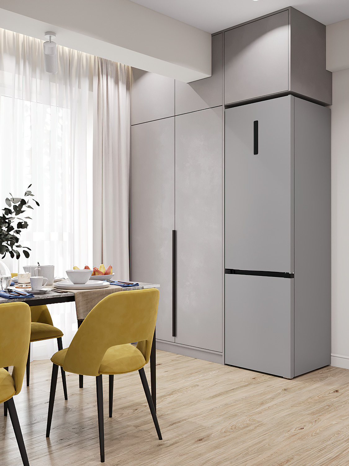 «Сдержанно-яркая» уютная квартира с двумя вариантами цветового решения. Батракова Наталья дизайнер интерьеров Санкт-Петербург Москва Архангель