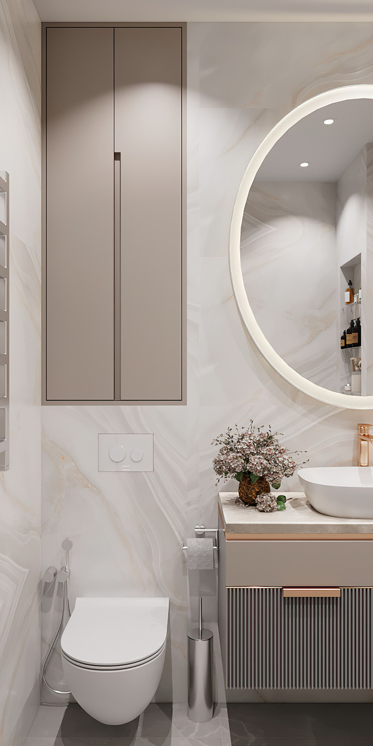 Однушка в стиле современной классики 37 м² г. Москва. Батракова Наталья дизайнер интерьеров Санкт-Петербург Москва Архангель