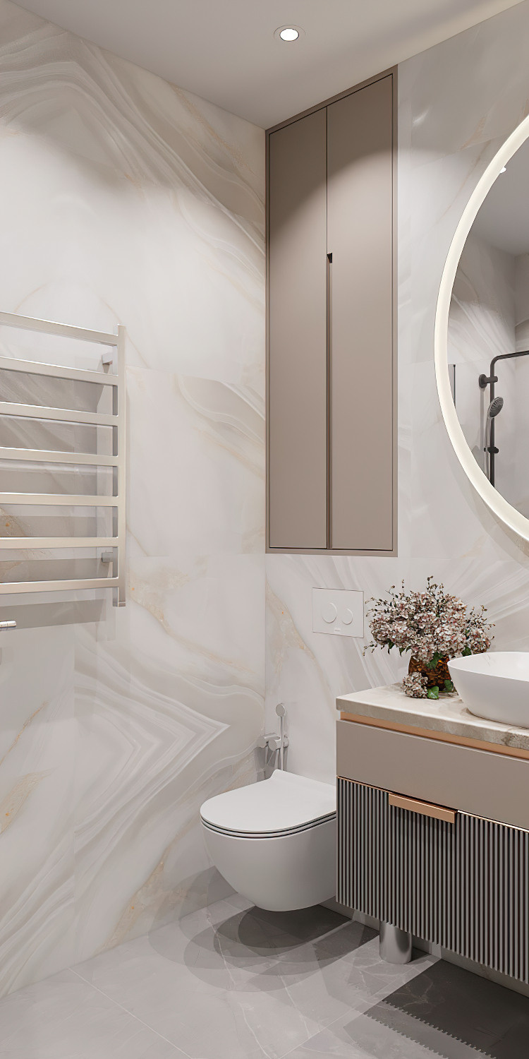 Однушка в стиле современной классики 37 м² г. Москва. Батракова Наталья дизайнер интерьеров Санкт-Петербург Москва Архангель