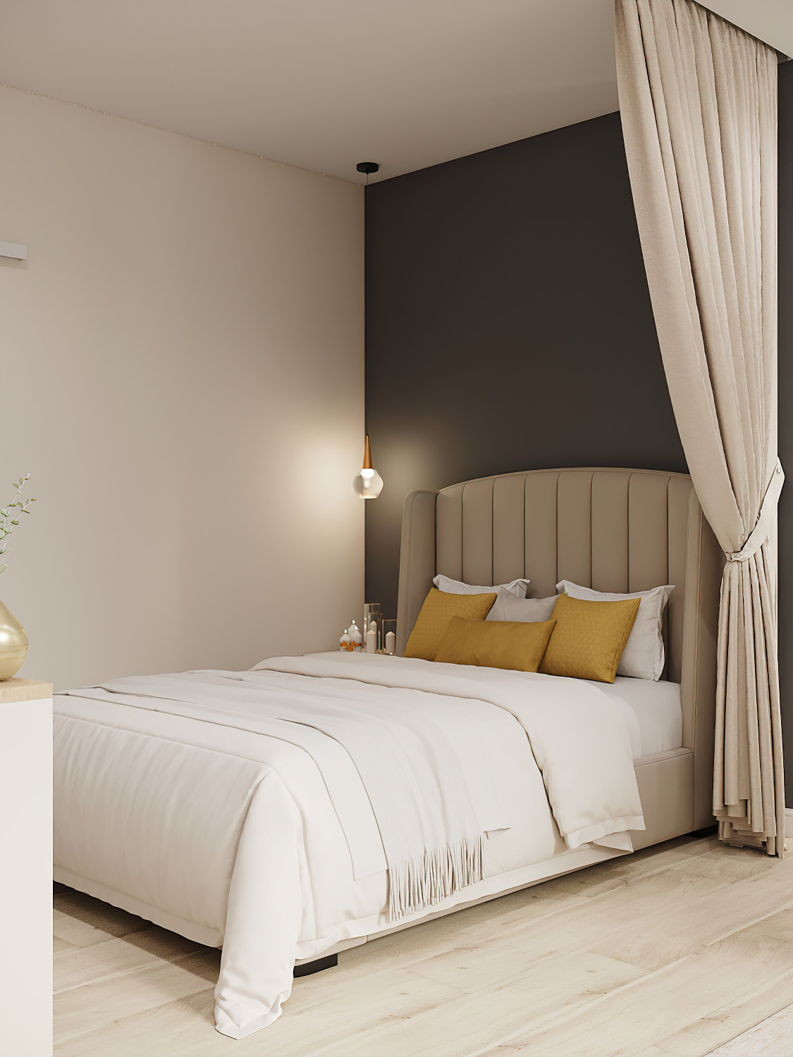 Однушка в стиле современной классики 37 м² г. Москва. Батракова Наталья дизайнер интерьеров Санкт-Петербург Москва Архангель