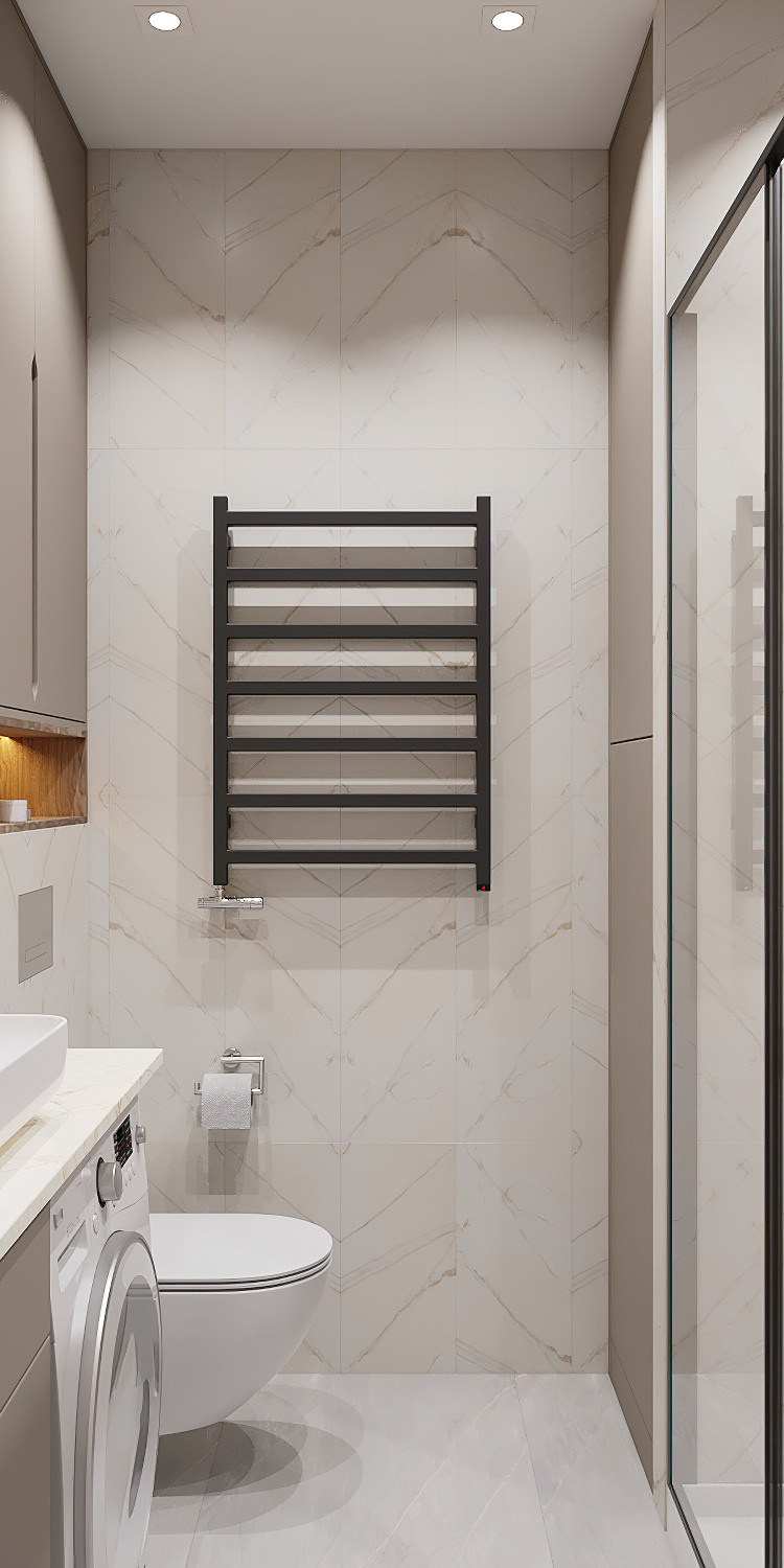 «Сдержанно-яркая» уютная квартира с двумя вариантами цветового решения. Батракова Наталья дизайнер интерьеров Санкт-Петербург Москва Архангель