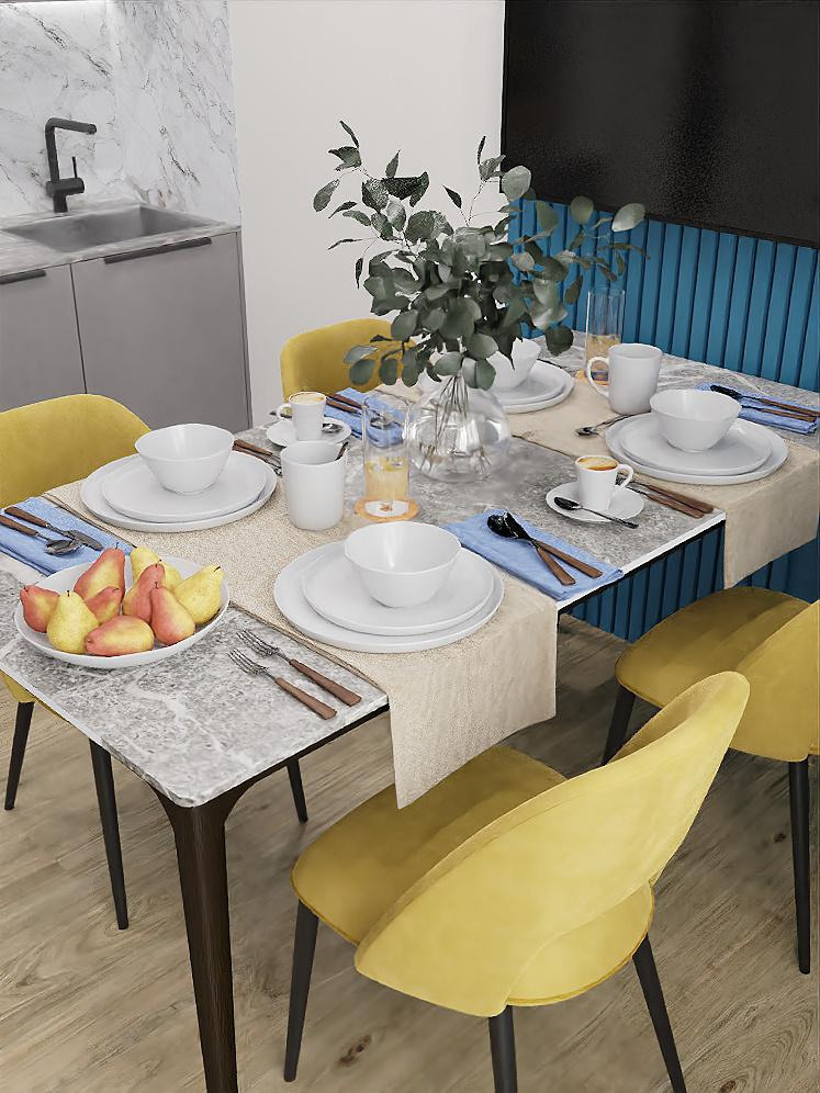 «Сдержанно-яркая» уютная квартира с двумя вариантами цветового решения. Батракова Наталья дизайнер интерьеров Санкт-Петербург Москва Архангель