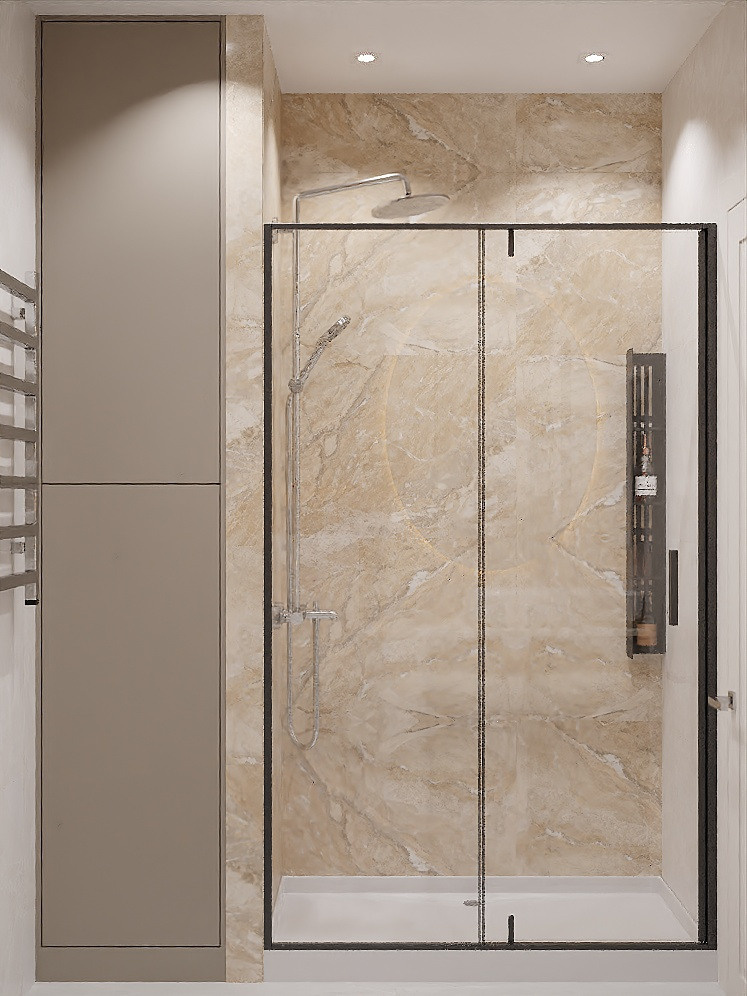 «Сдержанно-яркая» уютная квартира с двумя вариантами цветового решения. Батракова Наталья дизайнер интерьеров Санкт-Петербург Москва Архангель