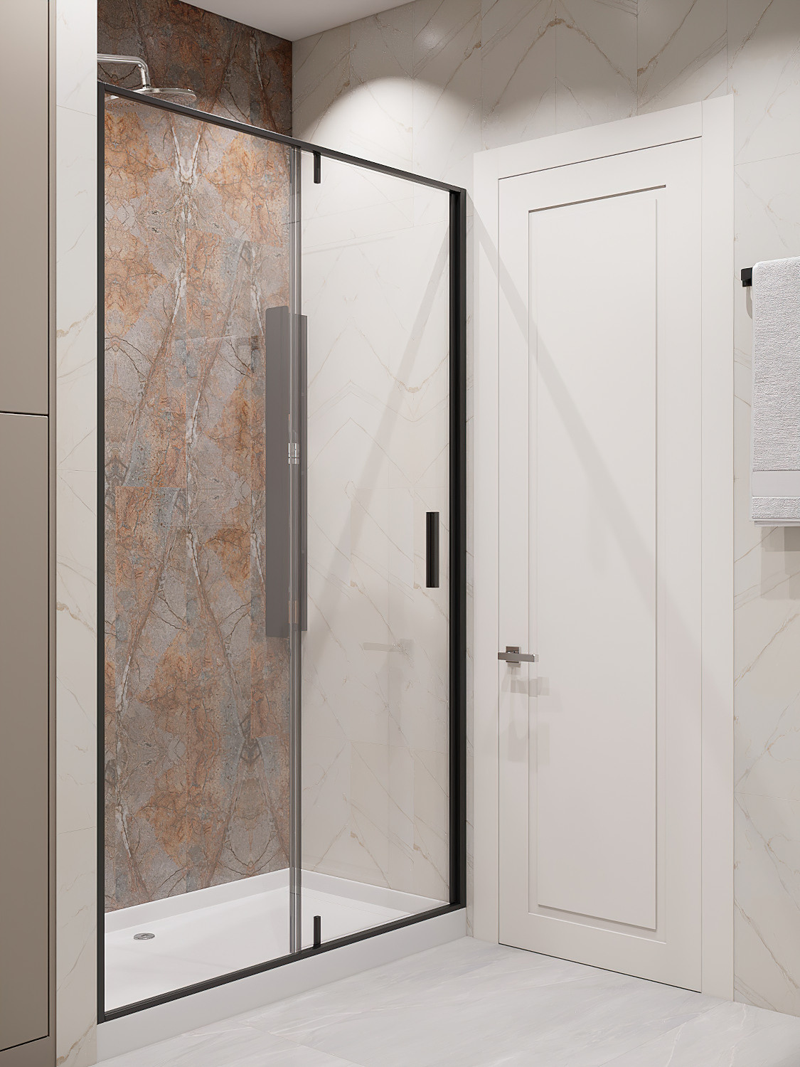 «Сдержанно-яркая» уютная квартира с двумя вариантами цветового решения. Батракова Наталья дизайнер интерьеров Санкт-Петербург Москва Архангель