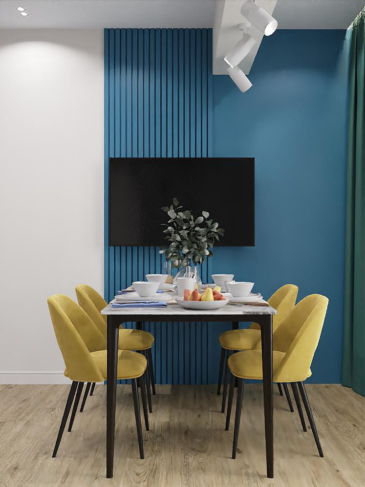 «Сдержанно-яркая» уютная квартира с двумя вариантами цветового решения. Батракова Наталья дизайнер интерьеров Санкт-Петербург Москва Архангель