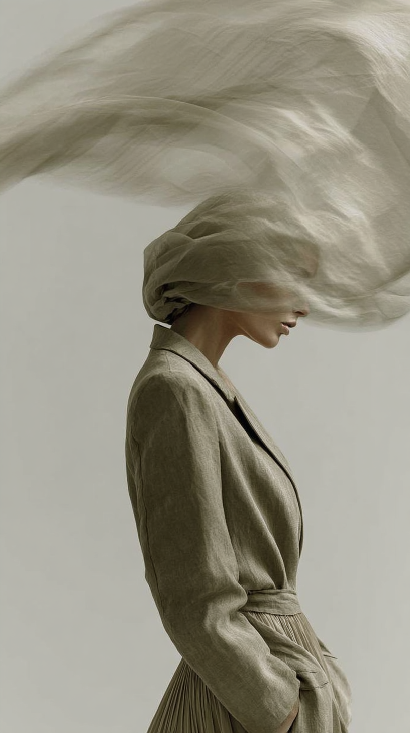 Визуальная концепция для бренда натуральной косметики. Ekaterina Kiral — Visual Branding & AI Creation