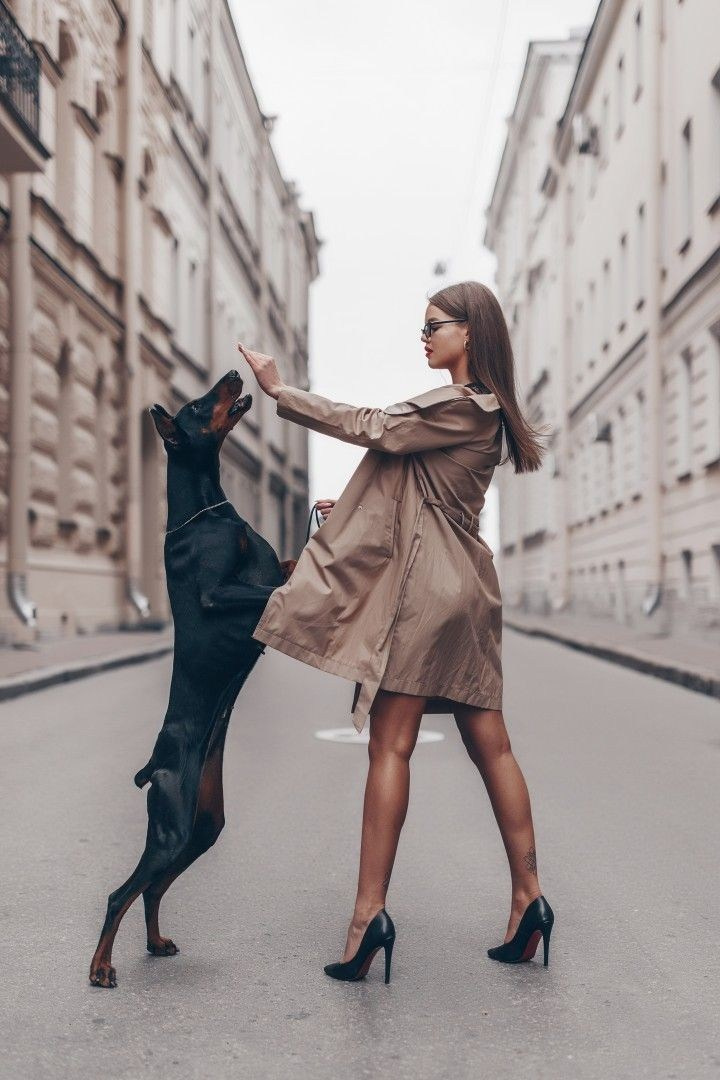 ФОТОПРОЕКТ Доберман-сессия. Свадебный и семейный фотограф в Рязани Датская Ксения