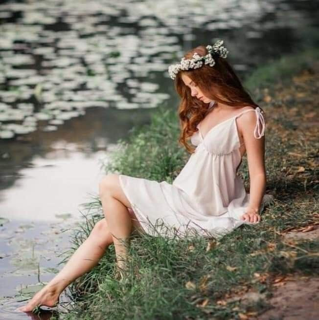 Девушка на воде — идея фотосессии