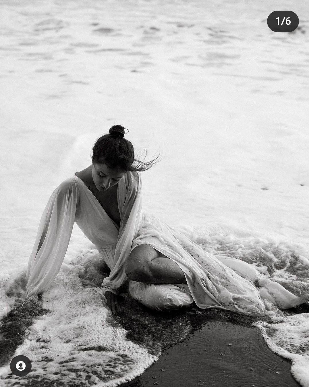 Девушка на воде — идея фотосессии