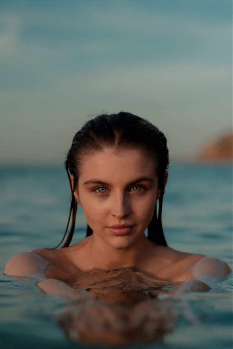 Девушка на воде — идея фотосессии