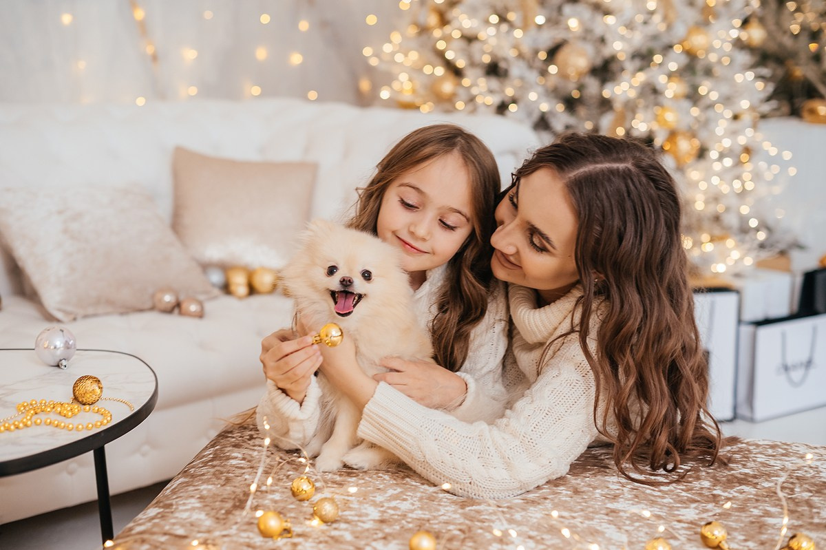 Новогодняя сьемка. Фотограф Анна Качан