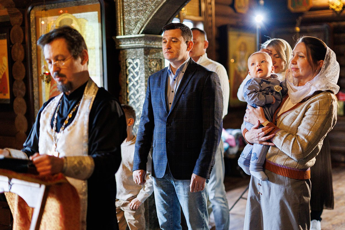 — Таинство Крещения. Детский и семейный фотограф Домодедово