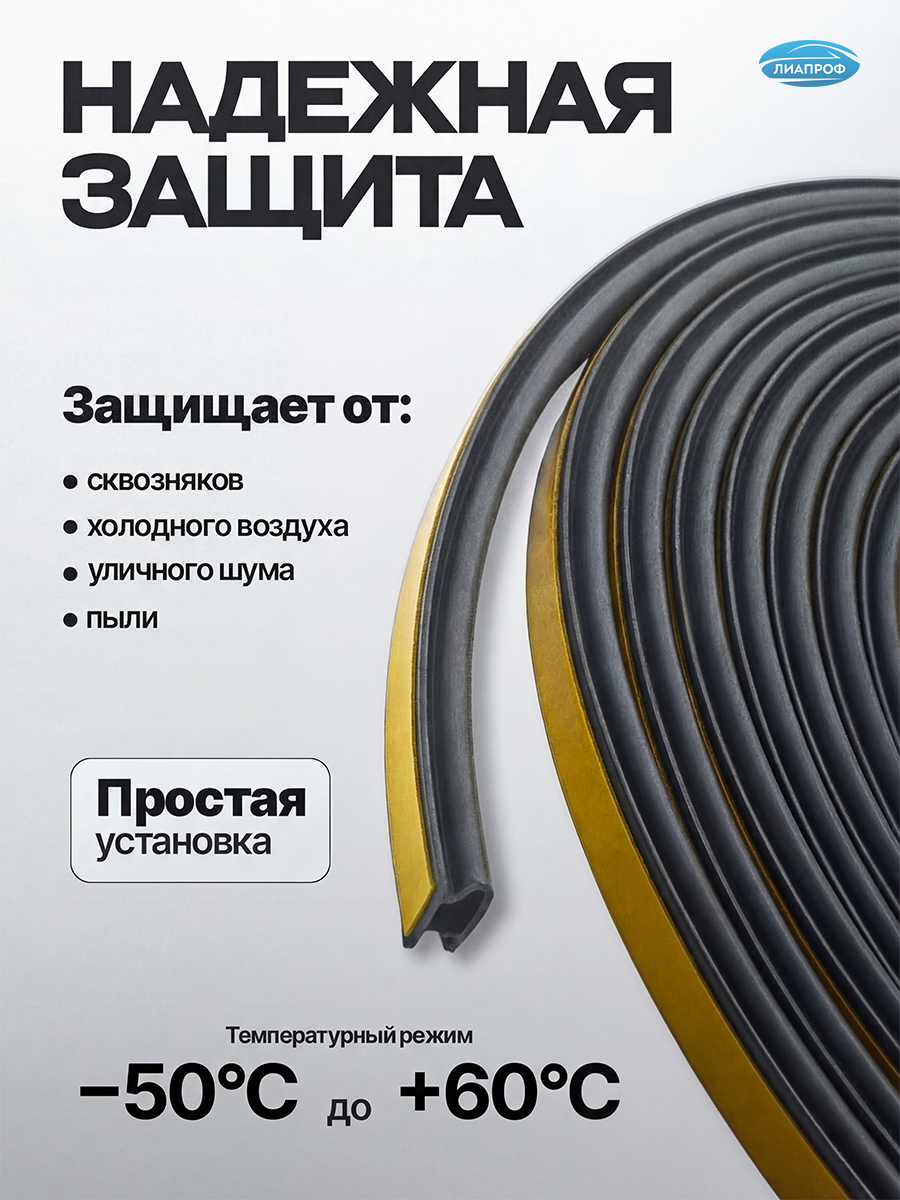 Уплотнители для металлических и деревянных дверей. Производство уплотнителей