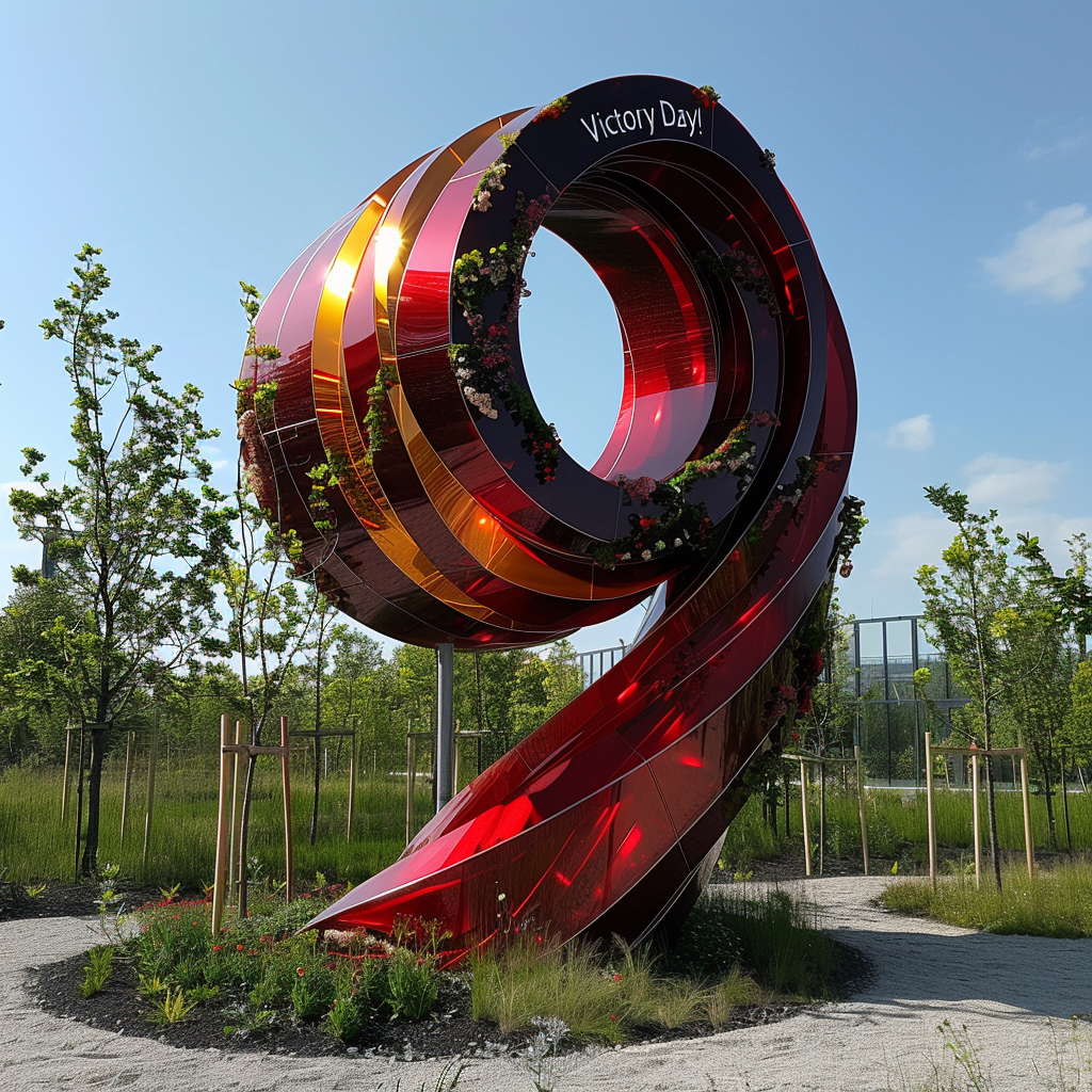 Разработка эскизов декора для тендера для праздника 9 мая. Главная