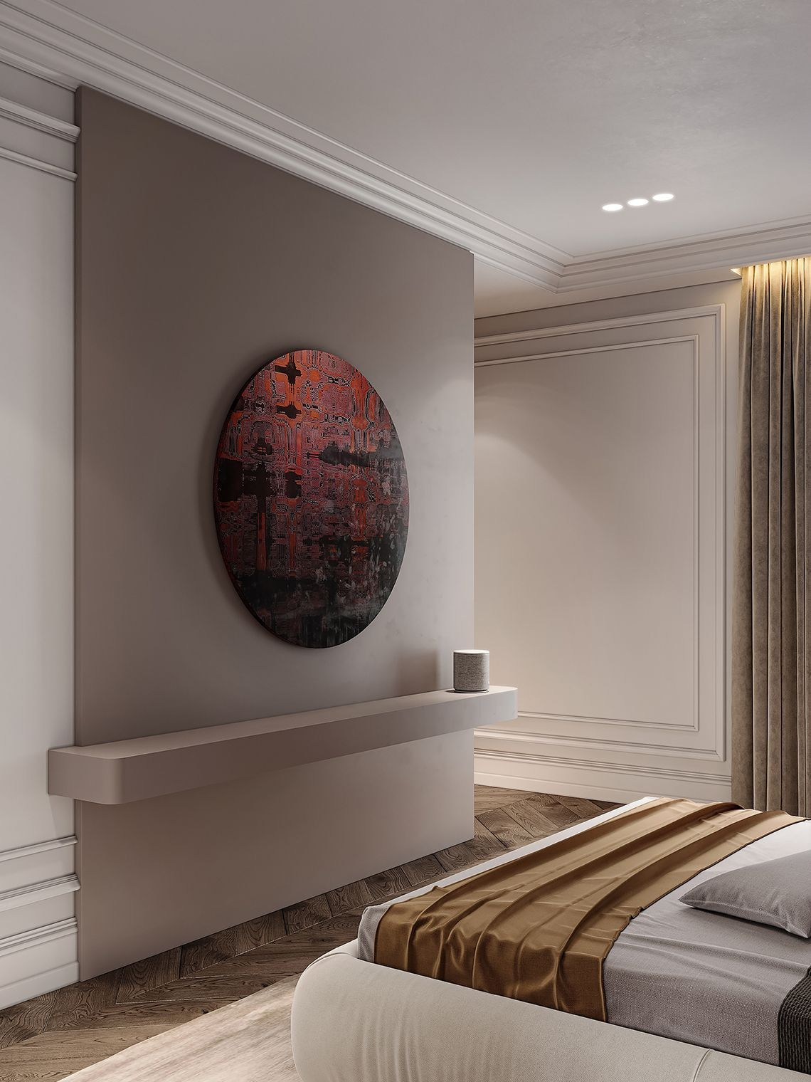 Дизайн-проект квартиры в ЖК «Turandot Residences». Современная классика: проверенные решения, натуральные материалы, продуманные системы хранения. Не выходит из моды через 3 года. Гарантия на реализацию — 5 лет.