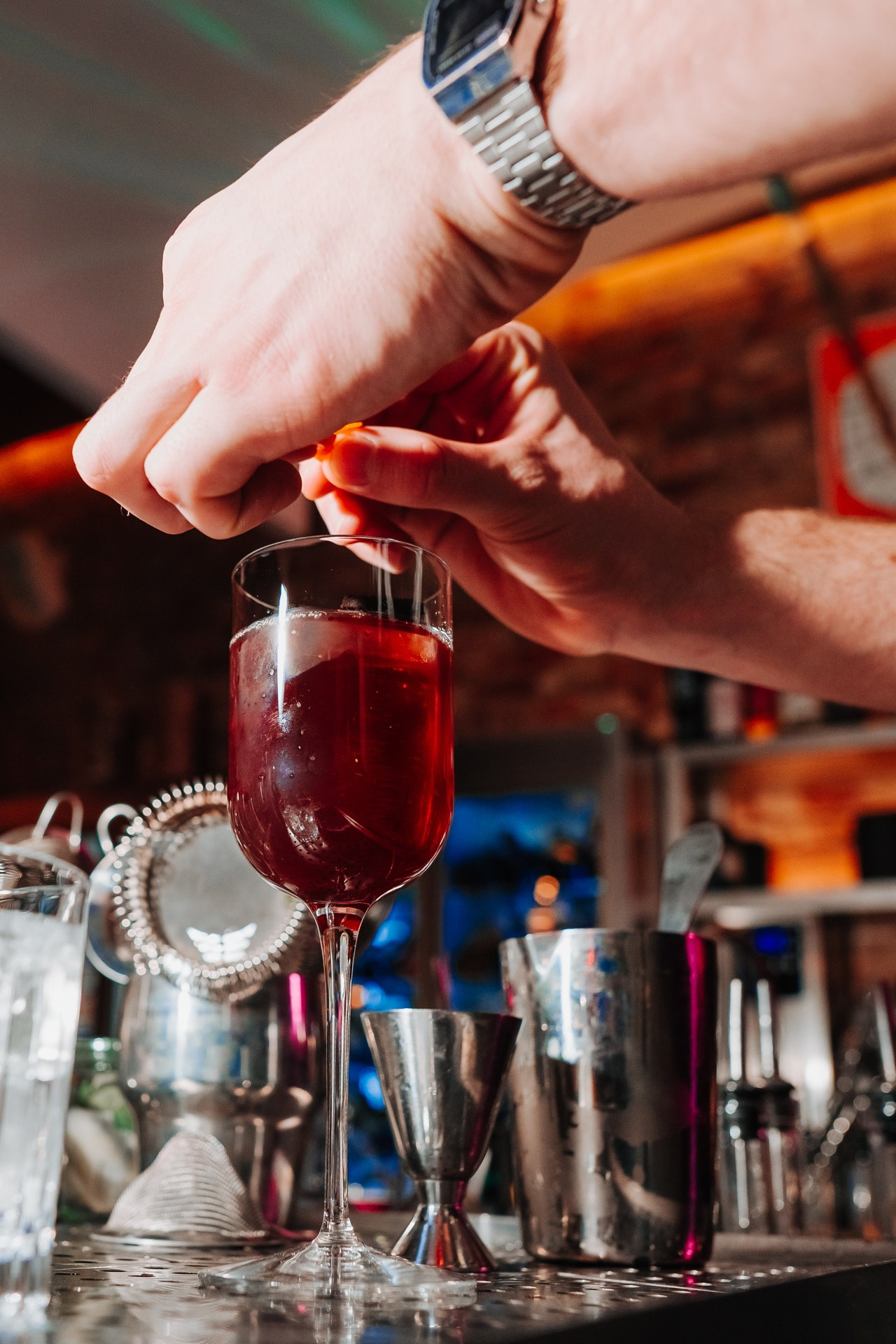 Вечер в ресторане СОН. Фотограф Перминов Никита СПБ