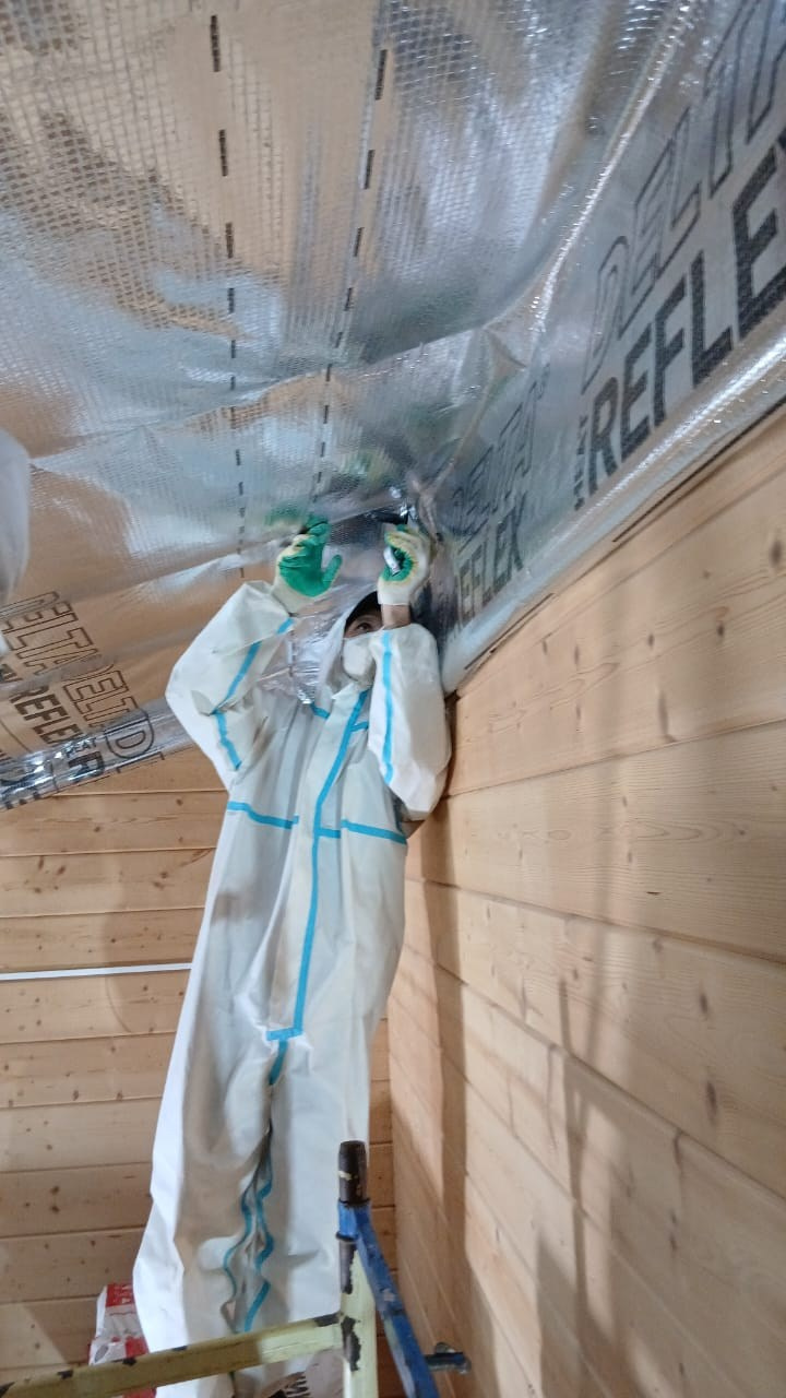 утепление кровли 