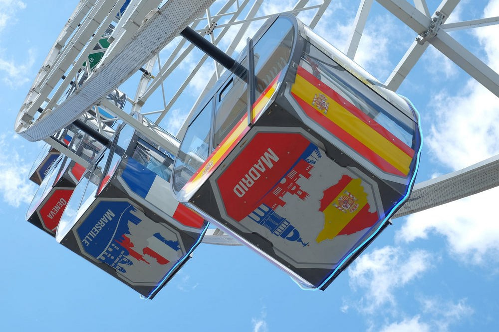 Колесо обозрения. Промышленный фотограф | Бизнес-фотосессии | Казань и РФ