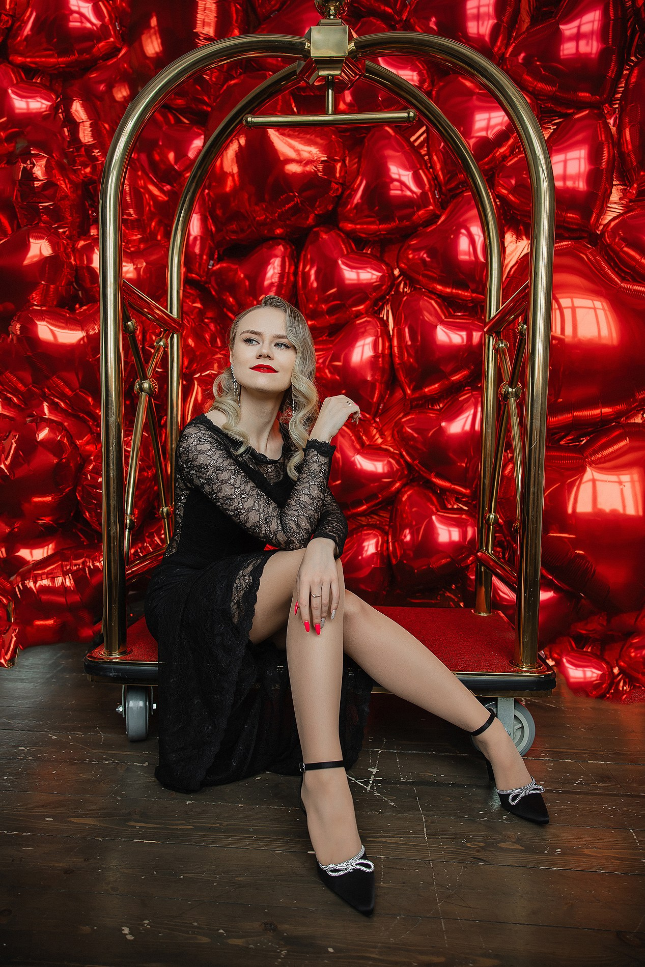 Love story в студии. Фотограф Олеся Жомер