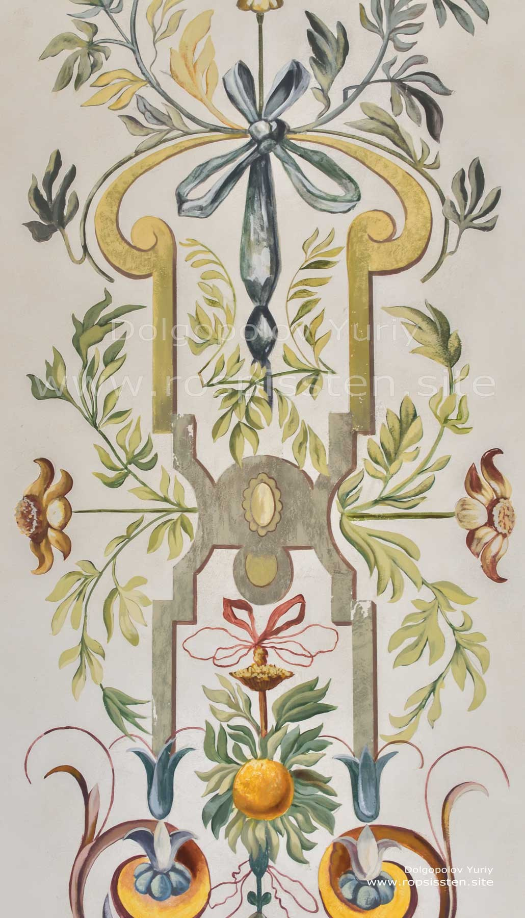 Альфрейная роспись парадной