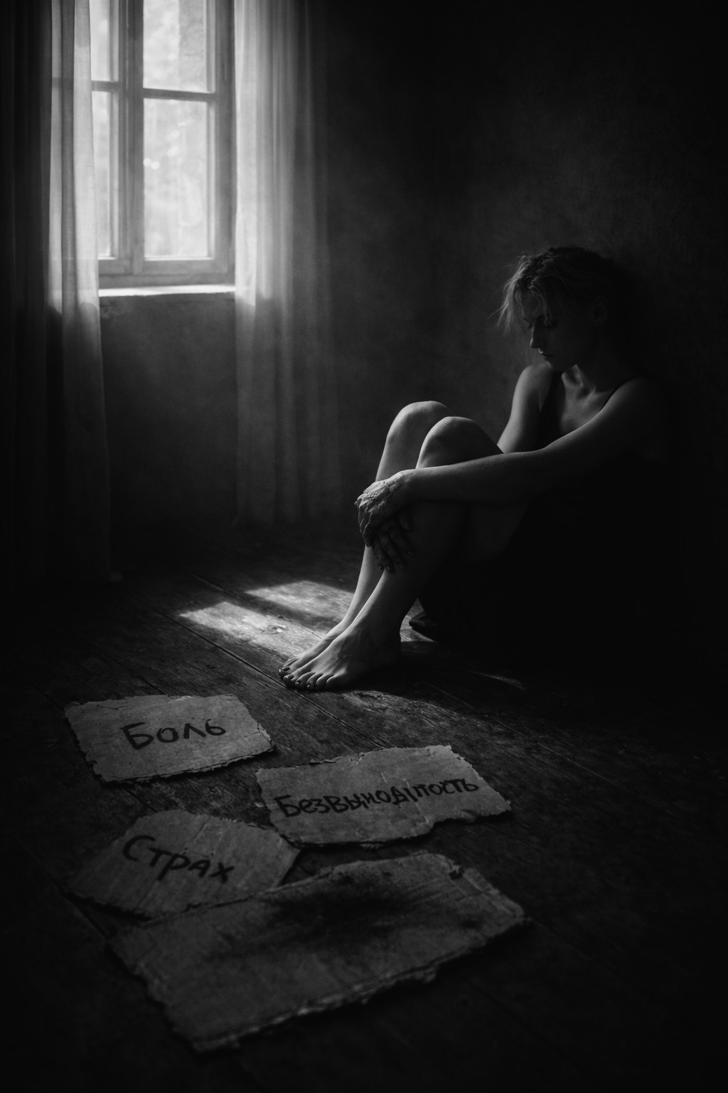 Одиночество. Фотограф Милена ЯновскаяМеня зовут Милена Яновская. Я фотограф и автор арт-фототерапевтических проектов