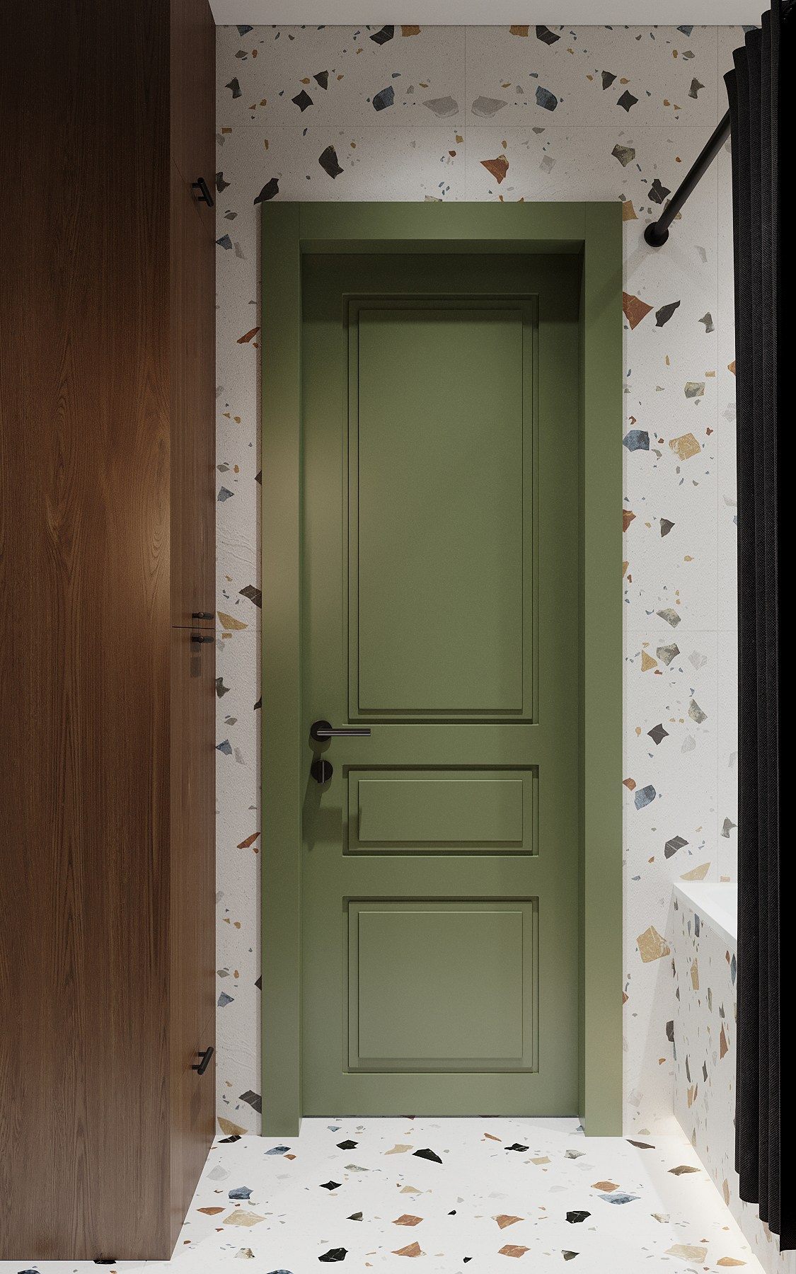 ЖК НОВАЯ БОРОВАЯ S32 м. кв. Дизайн интерьера TATA VOLK