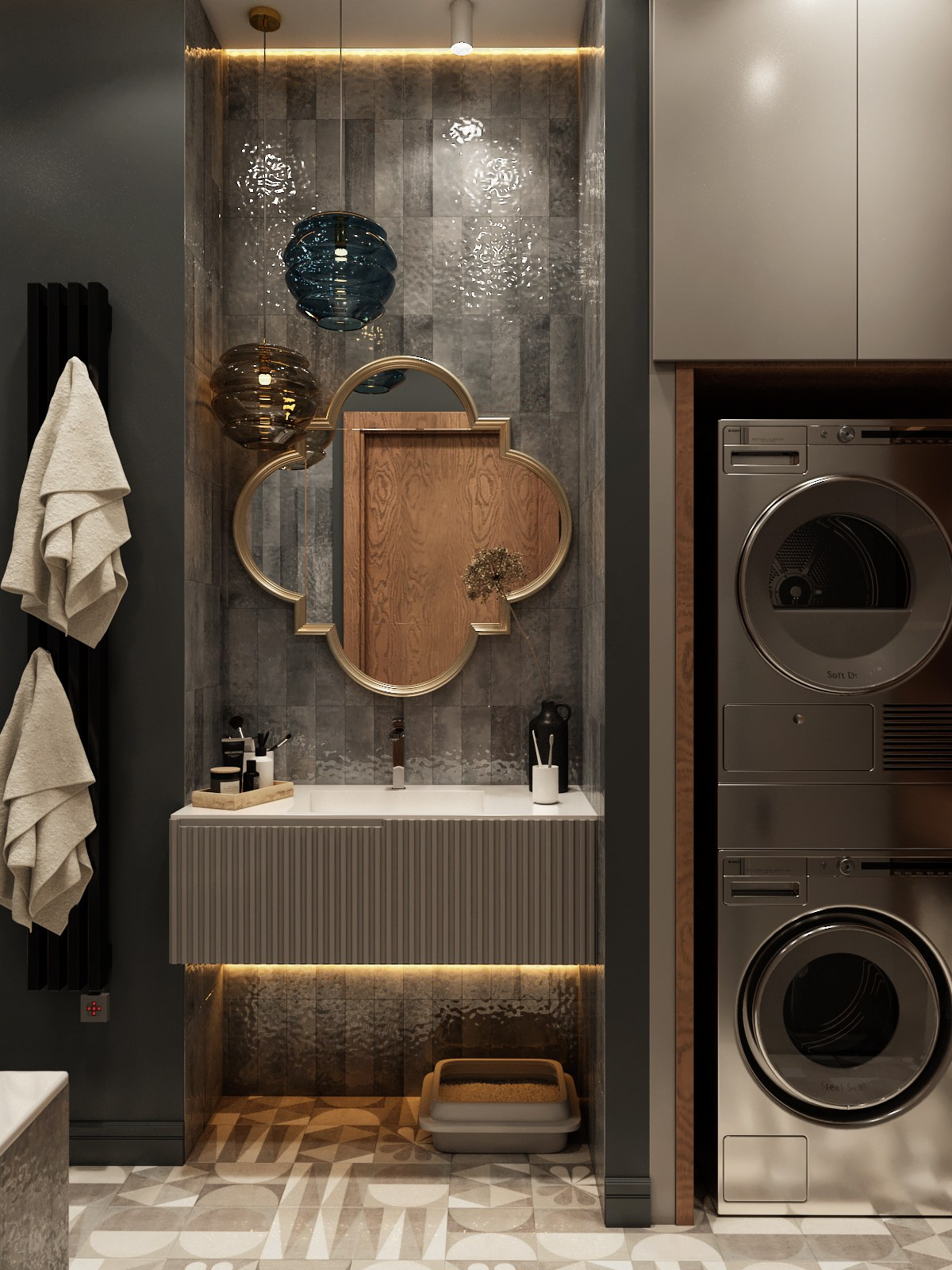 Квартира в ЖК Пряники, г. Владивосток. Дизайн-проекты жилых и общественных пространств во Владивостоке