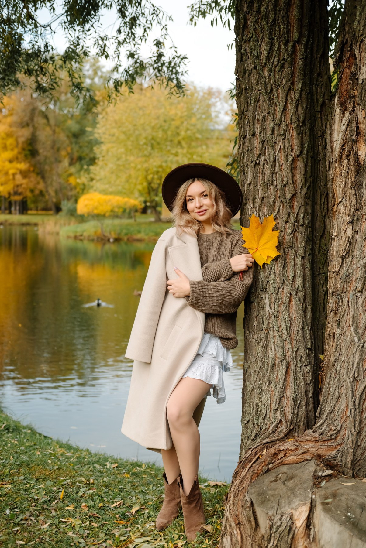 Осенняя фотосессия в Питере парк Екатерингоф. Свадебный и сеейный фотограф в Санкт-Петербурге Елена Худякова
