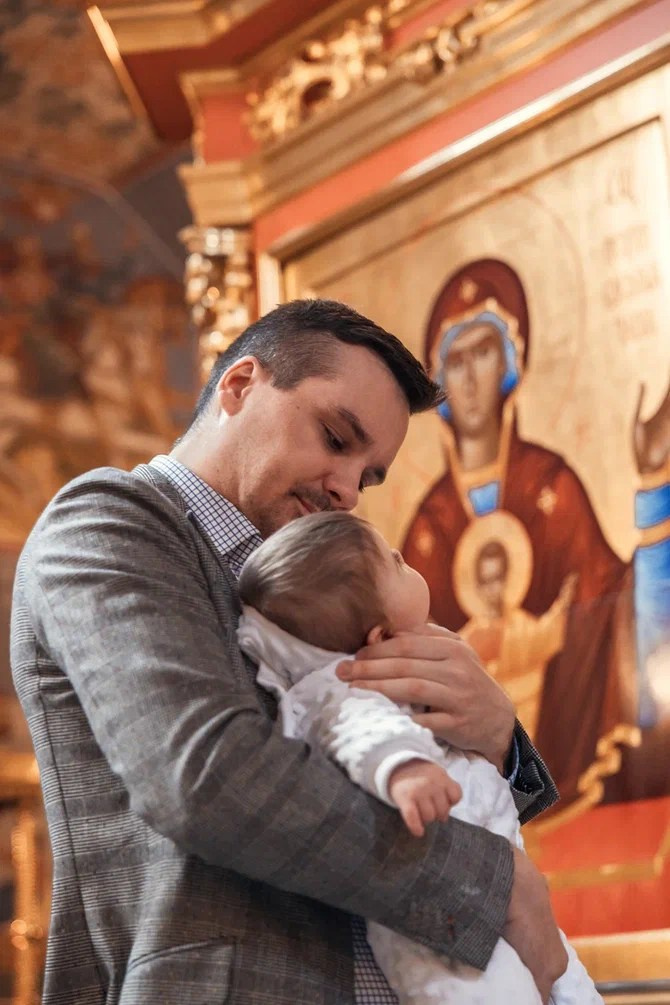 Крещение Мирославы. Семейный фотограф и фотограф на Крещение, Венчание в Москве и Подмосковье Людмила Клюева