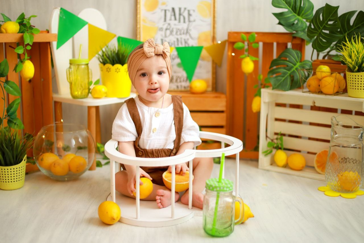 День рождения в студии. Семейный и Детский фотограф в Краснодаре Дарья Насаченко