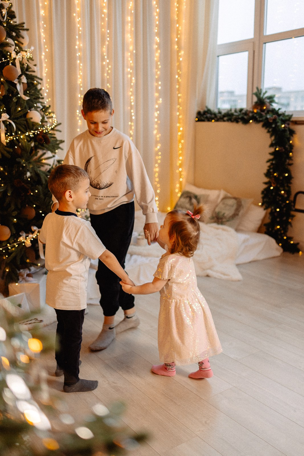 Новогодняя в студии. Семейный фотограф в Дзержинске Наталья Лаэтина