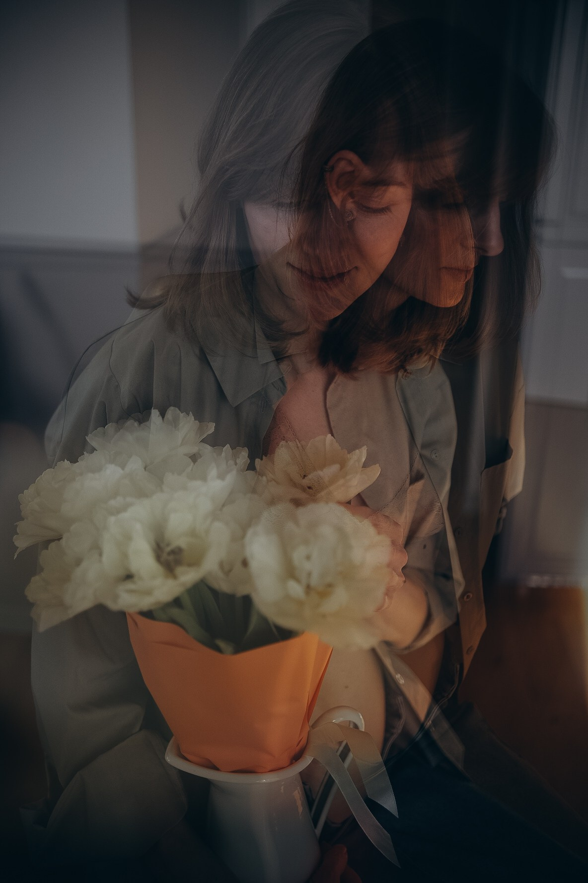 Анна и Арсений. Семейный детский ньюборн фотограф в Москве Марта Петрова