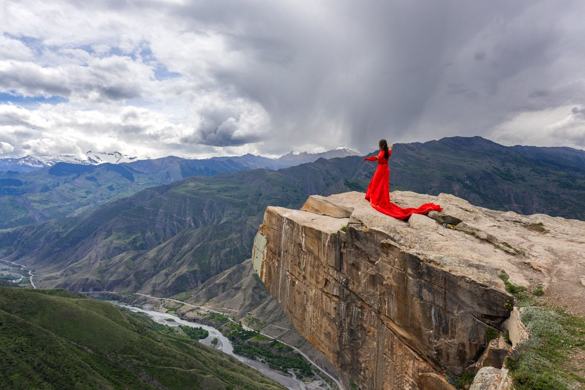 Фотосессия на Языке Тролля. Photomantis