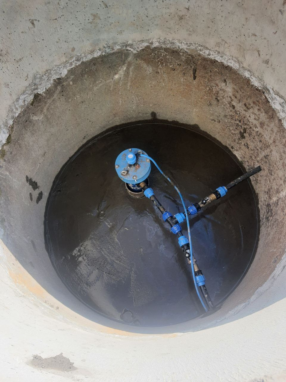 Скважина, ввод воды в дом. Первая Инженерная СПб