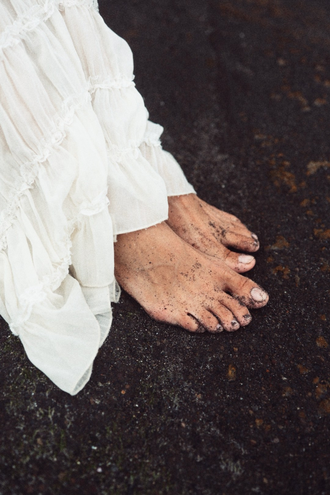 Polina black sands. Portrait photographer based in Bali. Photoshoot in Bali